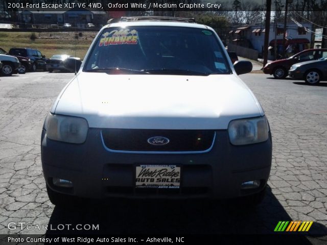 2001 Ford Escape XLT V6 4WD in Oxford White