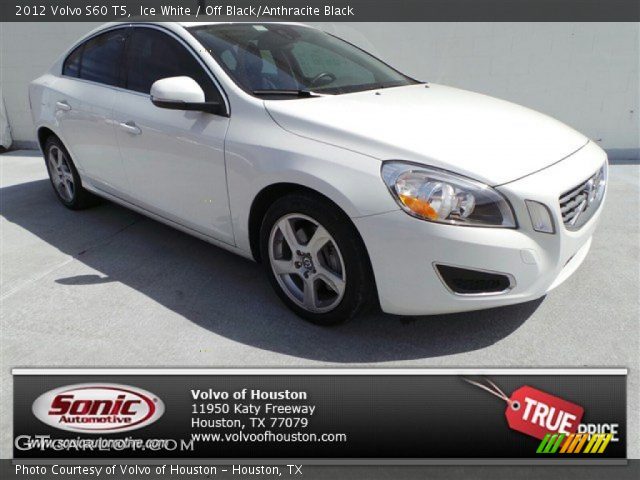 2012 Volvo S60 T5 in Ice White