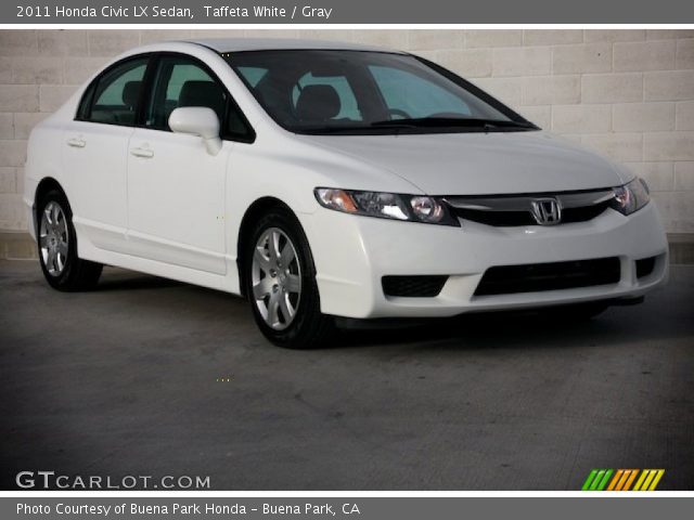 2011 Honda Civic LX Sedan in Taffeta White