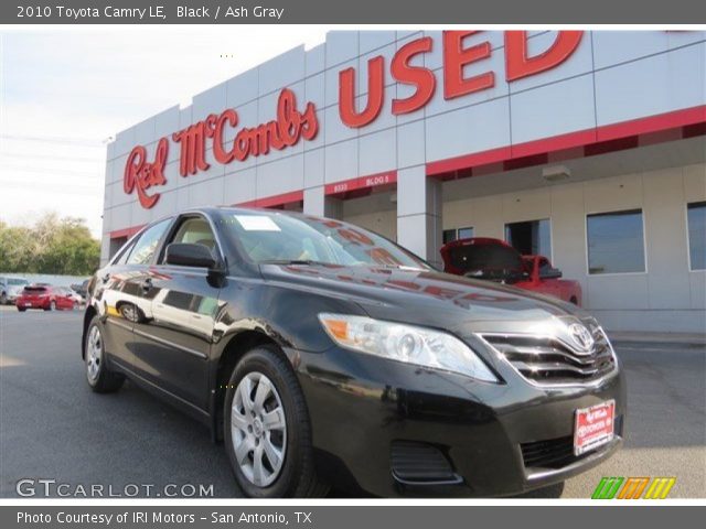 2010 Toyota Camry LE in Black