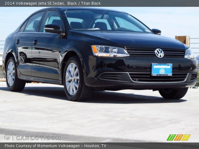 2014 Volkswagen Jetta SE Sedan in Black