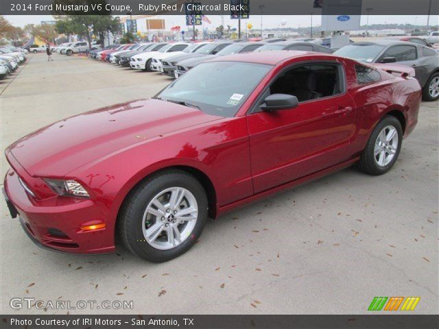 2014 Ford Mustang V6 Coupe in Ruby Red