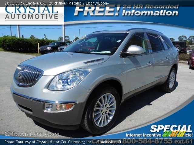 2011 Buick Enclave CX in Quicksilver Metallic