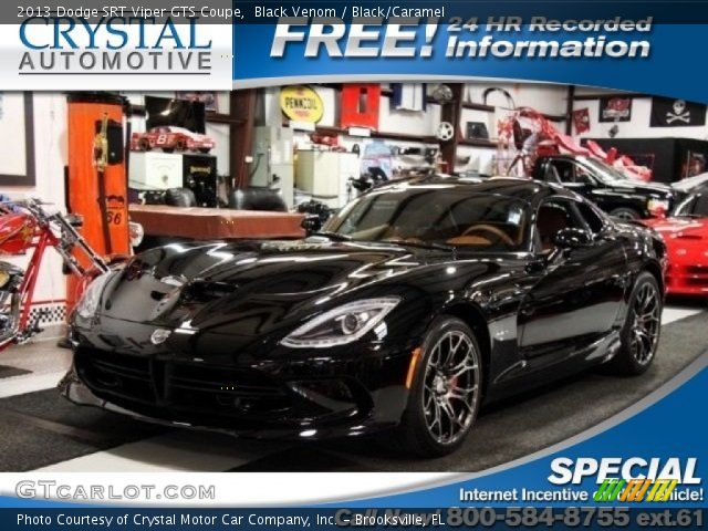 2013 Dodge SRT Viper GTS Coupe in Black Venom