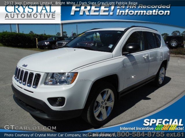 2012 Jeep Compass Limited in Bright White