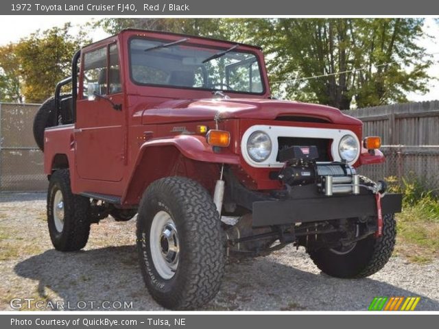 1972 Toyota Land Cruiser FJ40 in Red