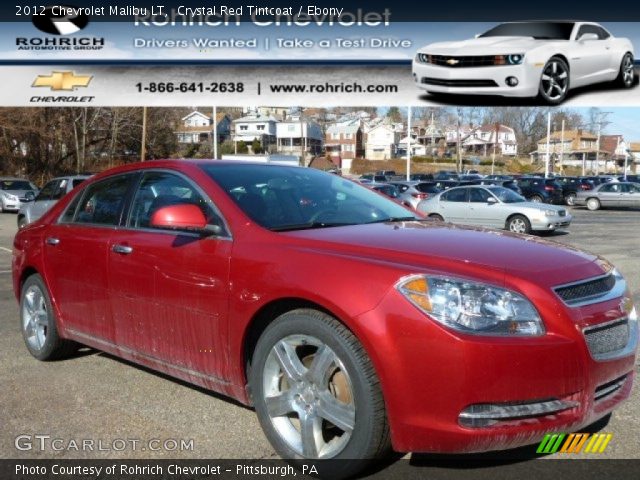 2012 Chevrolet Malibu LT in Crystal Red Tintcoat