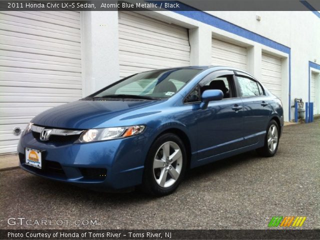 2011 Honda Civic LX-S Sedan in Atomic Blue Metallic