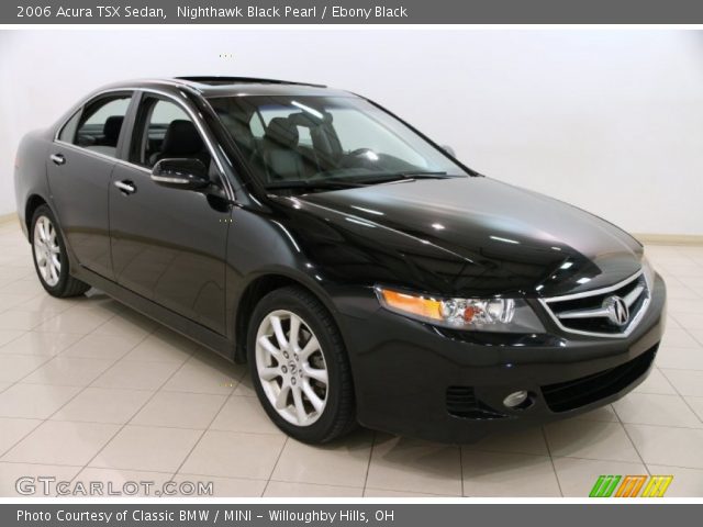 2006 Acura TSX Sedan in Nighthawk Black Pearl