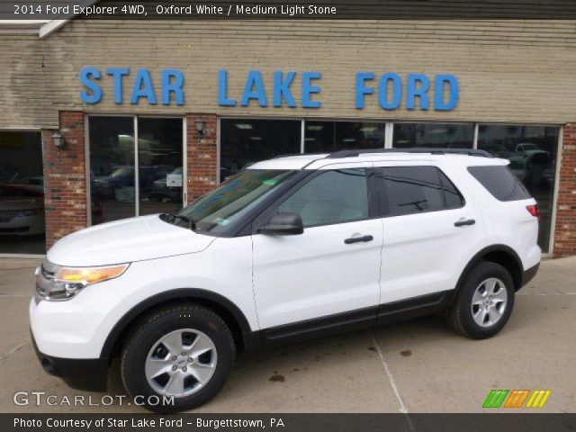 2014 Ford Explorer 4WD in Oxford White
