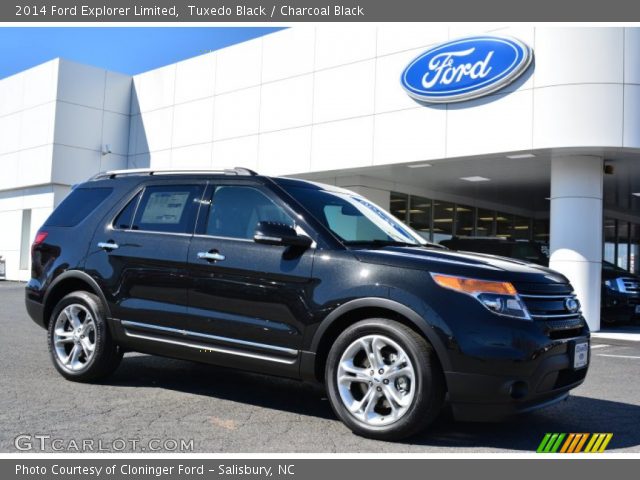 2014 Ford Explorer Limited in Tuxedo Black