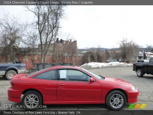 2004 Chevrolet Cavalier LS Sport Coupe in Victory Red