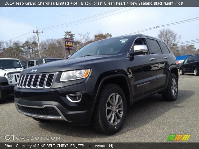 2014 Jeep Grand Cherokee Limited 4x4 in Black Forest Green Pearl