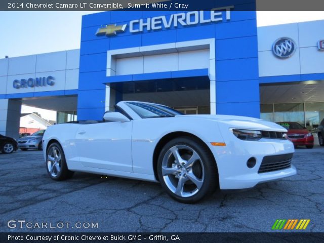 2014 Chevrolet Camaro LT Convertible in Summit White