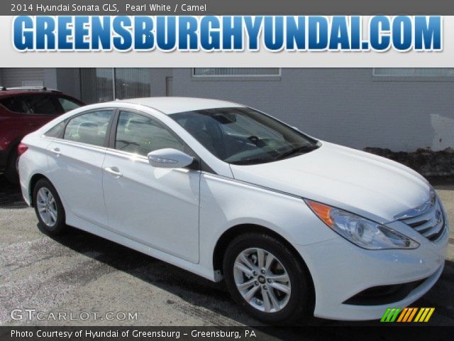 2014 Hyundai Sonata GLS in Pearl White