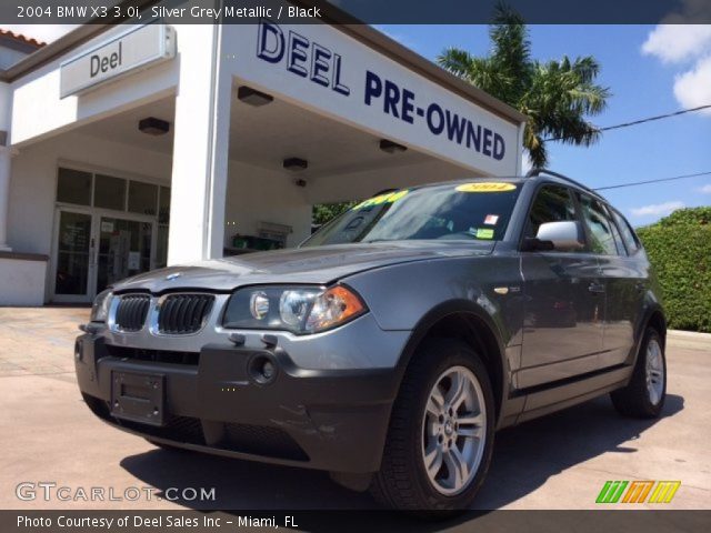 2004 BMW X3 3.0i in Silver Grey Metallic