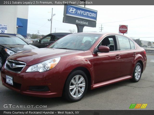 2011 Subaru Legacy 2.5i Premium in Ruby Red Pearl