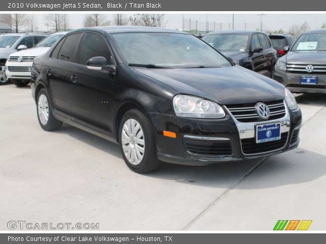 2010 Volkswagen Jetta S Sedan in Black