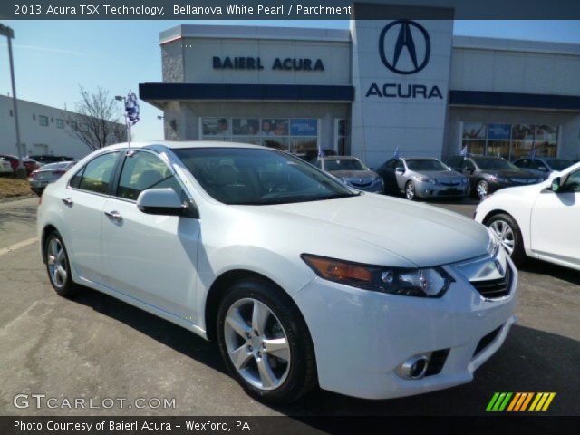 2013 Acura TSX Technology in Bellanova White Pearl