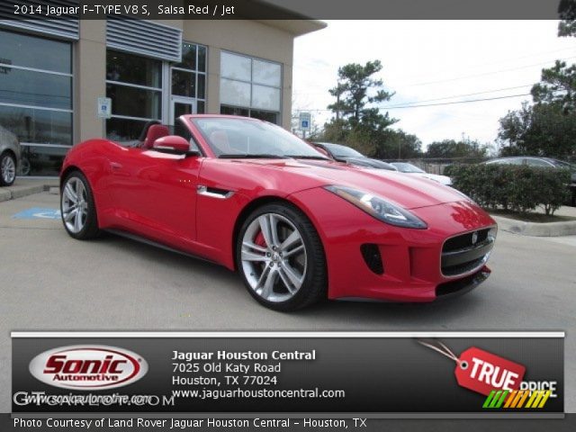 2014 Jaguar F-TYPE V8 S in Salsa Red