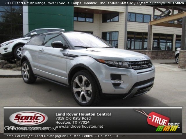 2014 Land Rover Range Rover Evoque Coupe Dynamic in Indus Silver Metallic