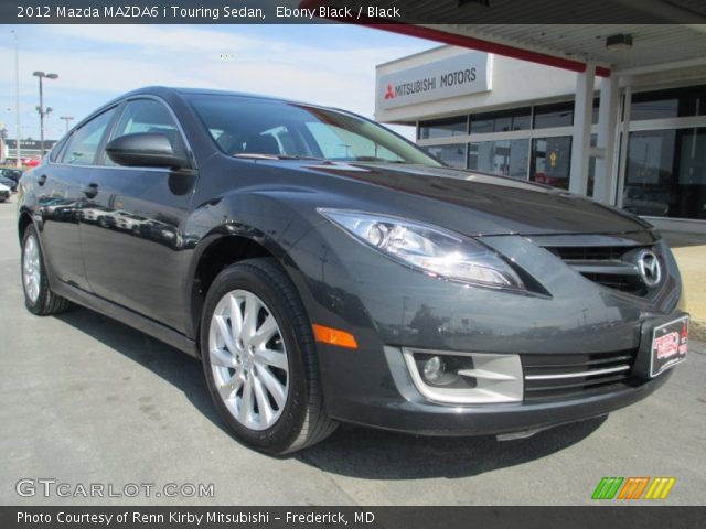 2012 Mazda MAZDA6 i Touring Sedan in Ebony Black