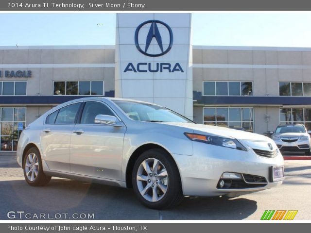 2014 Acura TL Technology in Silver Moon