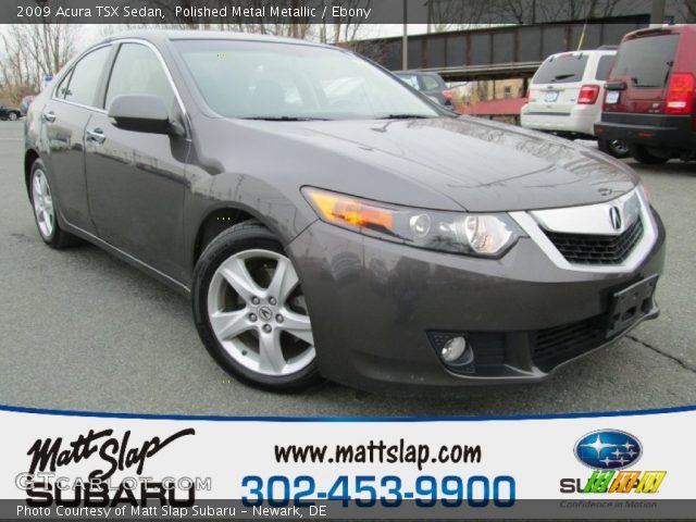 2009 Acura TSX Sedan in Polished Metal Metallic