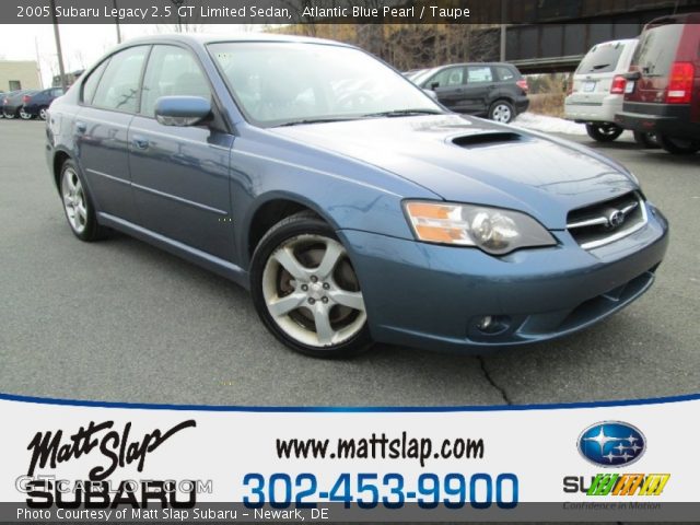 2005 Subaru Legacy 2.5 GT Limited Sedan in Atlantic Blue Pearl