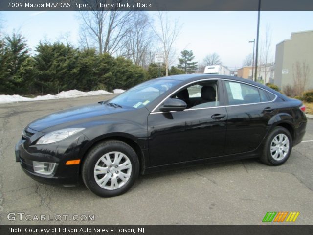 2009 Mazda MAZDA6 i Sport in Ebony Black