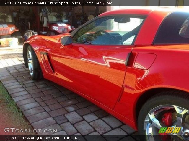 2013 Chevrolet Corvette Grand Sport Coupe in Torch Red