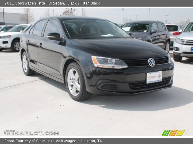 2011 Volkswagen Jetta TDI Sedan in Black