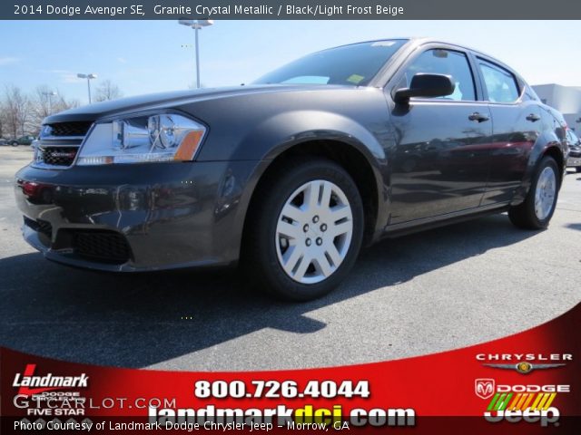 2014 Dodge Avenger SE in Granite Crystal Metallic