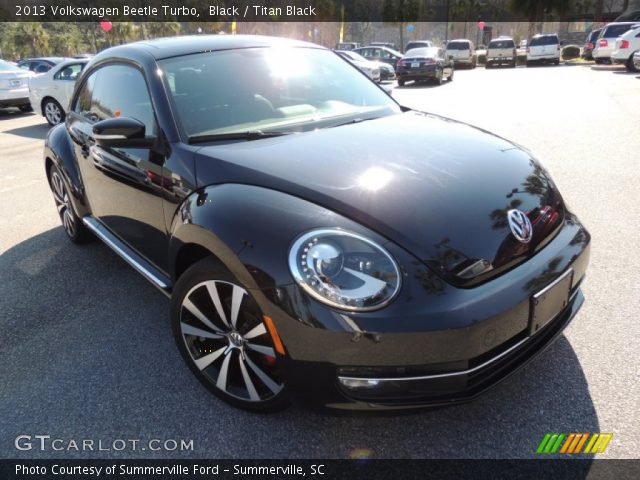 2013 Volkswagen Beetle Turbo in Black