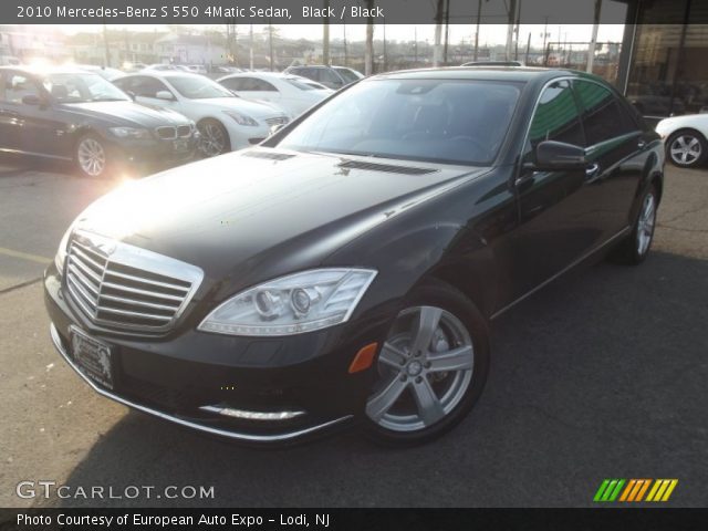 2010 Mercedes-Benz S 550 4Matic Sedan in Black