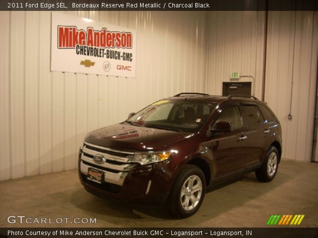 2011 Ford Edge SEL in Bordeaux Reserve Red Metallic