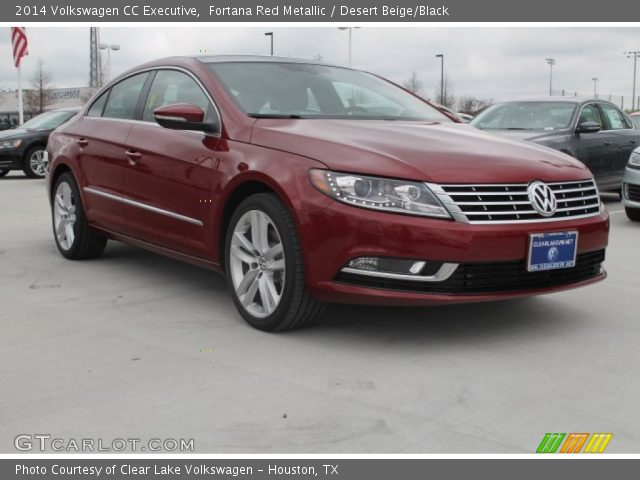 2014 Volkswagen CC Executive in Fortana Red Metallic