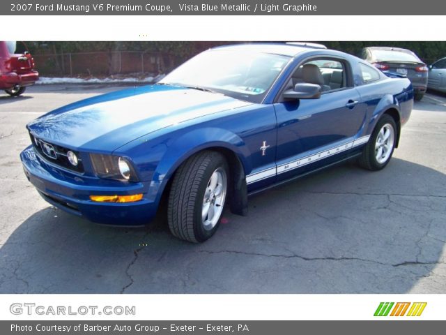 2007 Ford Mustang V6 Premium Coupe in Vista Blue Metallic