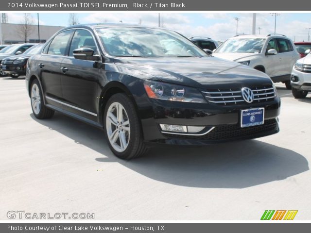 2014 Volkswagen Passat TDI SEL Premium in Black