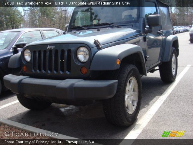 2008 Jeep Wrangler X 4x4 in Black