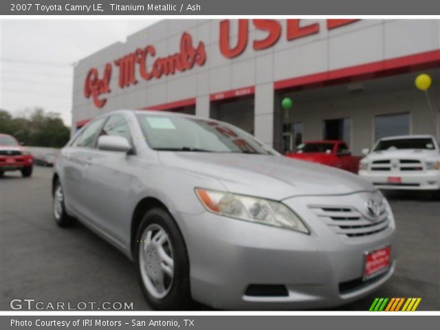2007 Toyota Camry LE in Titanium Metallic