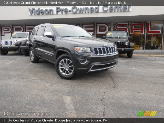 2014 Jeep Grand Cherokee Limited 4x4 in Maximum Steel Metallic