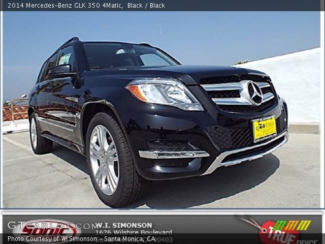 2014 Mercedes-Benz GLK 350 4Matic in Black
