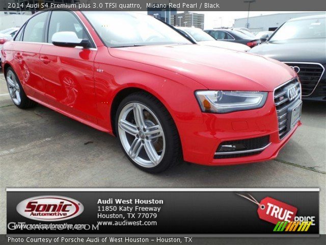 2014 Audi S4 Premium plus 3.0 TFSI quattro in Misano Red Pearl