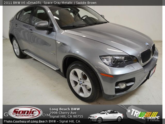 2011 BMW X6 xDrive35i in Space Gray Metallic