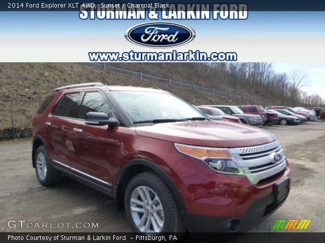 2014 Ford Explorer XLT 4WD in Sunset