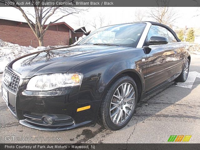 2009 Audi A4 2.0T quattro Cabriolet in Brilliant Black