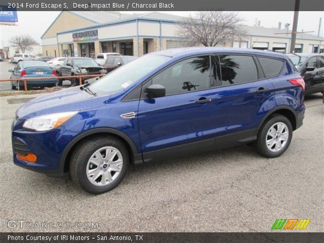 2014 Ford Escape S in Deep Impact Blue