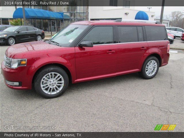 2014 Ford Flex SEL in Ruby Red