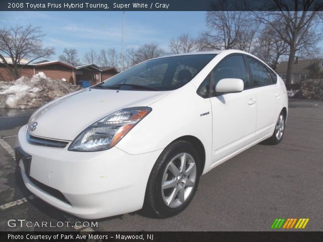 2008 Toyota Prius Hybrid Touring in Super White